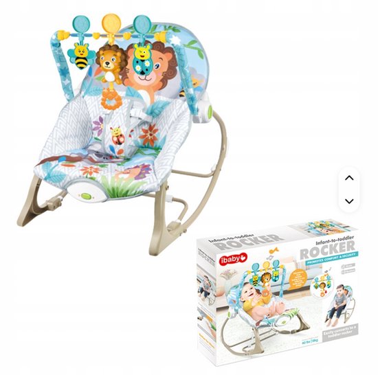 Baby Relaxstoel met Vibratie- & Speelboog tot 18 kg van LIONELO