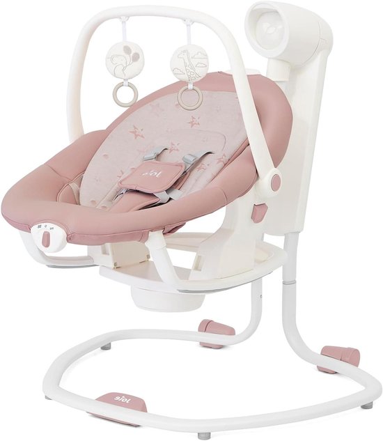 Baby Schommelstoel - Wipstoel - Baby Ontspanning - Dual Motion Zitting - 0-9 kg - Cosmo Lola