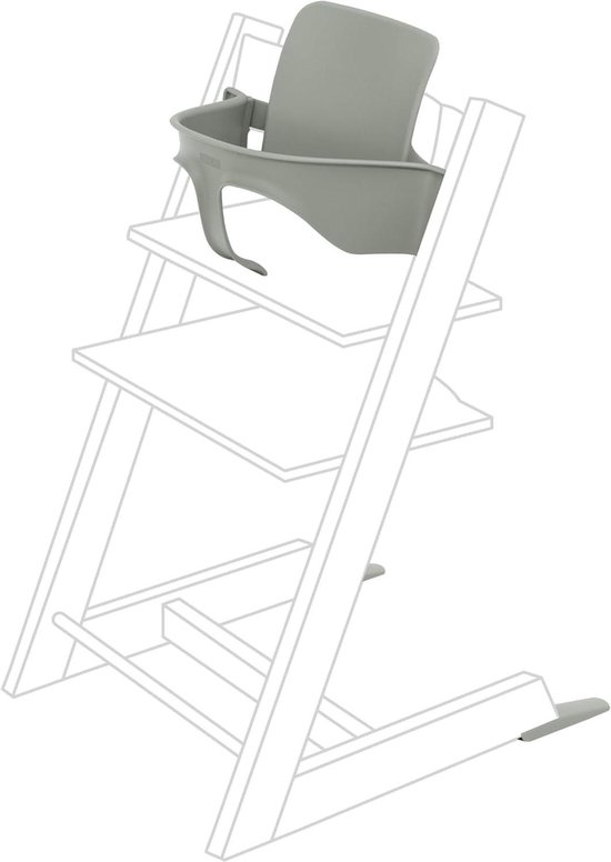 Baby Set Glacier Green | Tripp Trapp Stoel Voor Kinderstoel | Afneembare Zitting 6-36 Maanden | Compatibel met Tripp Trapp Modellen na mei 2006 van Stokke