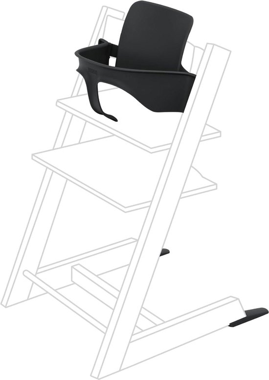 Baby Set van Stokke Black - Tripp Trapp Stoel Kinderstoel - Afneembare Zitting 6-36 Maanden - Compatibel met Modellen na Mei 2006 van Stokke