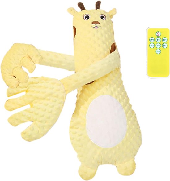 Baby Slaaphulp Hand - Baby Knuffel - Baby Kalmeren - Ergonomisch Ontwerp - 1 stuk - Geel