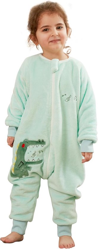 Baby Slaapzak met Voetjes Winter Warm en Veilig van Merkloos