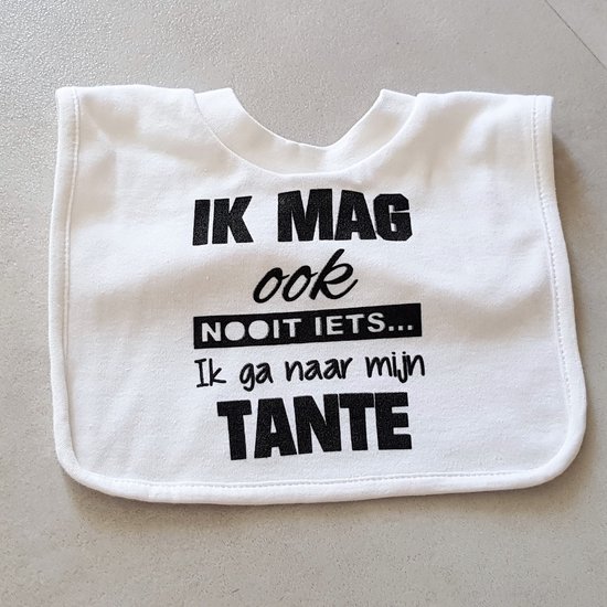Baby slabbetje cadeau tekst tante worden hoera zwangerschap bekendmaking aankondiging voor de liefste aanstaande geboorte gaat worden jullie worden zwangerschapsaankondiging van Familiehuis.