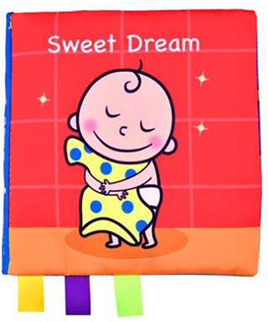 Baby speelgoed/kinderboekenweek/ sinterklaas/ kerstcadeau/Educatief Baby Speelgoed /Zacht Baby boek /Zacht Speelgoed/Speelgoed voor baby/ Speelgoed Voor Kinderen/baby boekje/ "sweet dreams "thema van Sireli