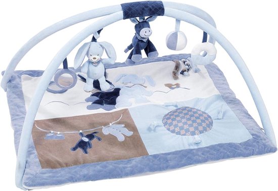 Baby Speelkleed Met Boog - Babyspeelgoed 0 Jaar - Kinderspeelgoed 1 Jaar - Speelmat - Babygym van Little Dutch