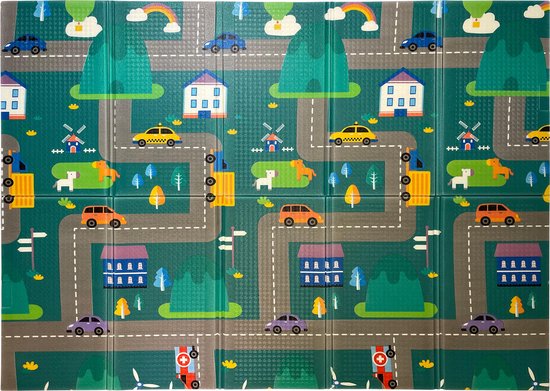 Baby speelmat XL - 197x148x1cm van Numbai