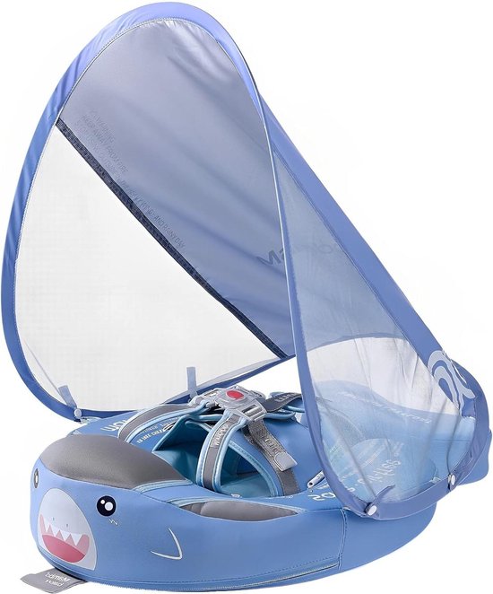 Baby Swimming Ring with Sunroof - Non-inflatable Float for Babies 3-24 Months van Merkloos