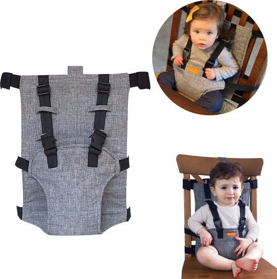 Baby Travel Essential Harness Seat - Reisstoel voor baby's - Draagbare kinderstoel voor reizen Baby Essentials - Babyreisuitrusting, Babyreis Must Haves - Draagbare kinderstoel voor baby van $