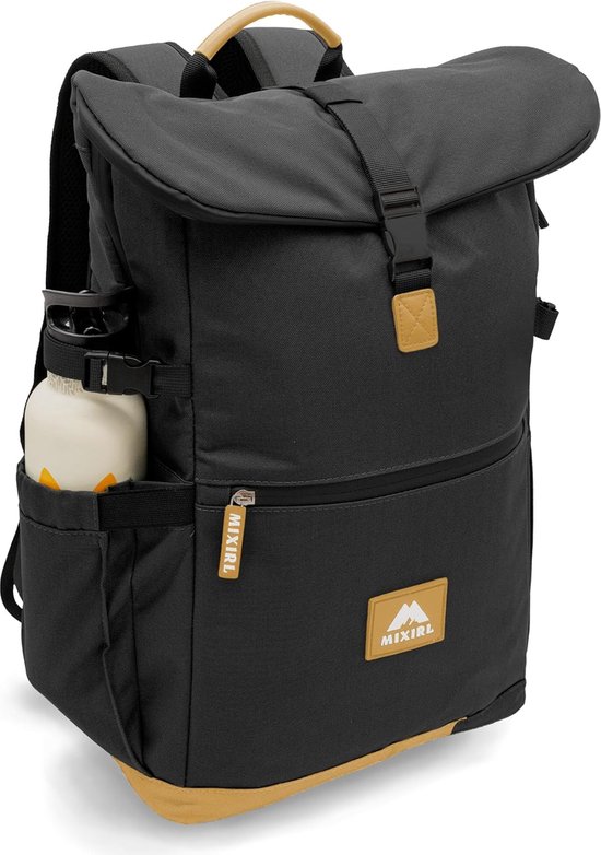 Baby Veranderende Rugzak Stijlvolle Veranderende Tas met Veranderende Mat Rolltop Rugzak Groot & Kinderwagen Bevestiging voor Reizen - Ideaal voor Elke Moeder van Kiddi Style
