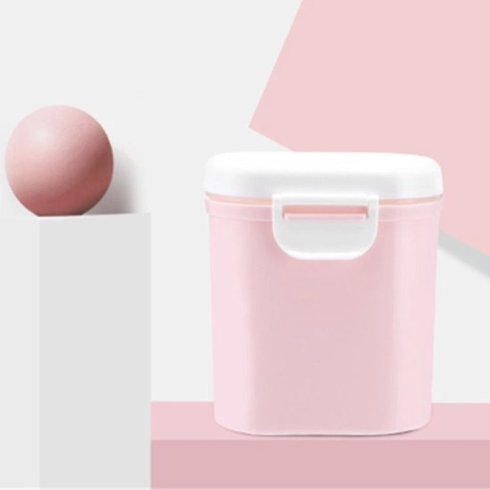 Baby Voeding Bewaarbox - Bewaarbus - Bewaardoos - Bewaarbakjes - Reisbox - Melkpoederbox - Melkpoeder - Bewaren - Multifunctioneel - Family Favorites - ROZE van $