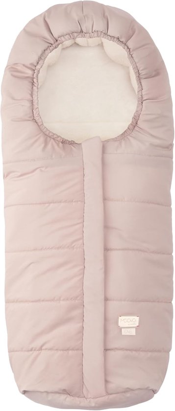 Baby Voetenzak - Autostoel Cover - Warmte Comfort - Bescherming tot -10°C - Tot 100 cm - Zachtroze van Merkloos