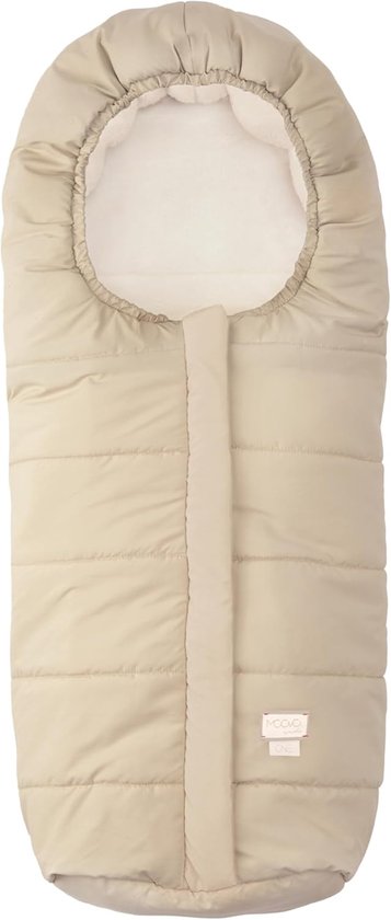 Baby Voetenzak - Autostoel Dekje - Warmte Buiten - Waterdicht Winddicht - Tot 100cm - Beige