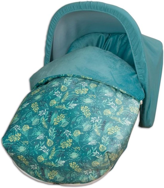 Baby Voetenzak - Autostoel Hoes - Baby Vervoer - Waterafstotende Stof - Universele Maat - Groen