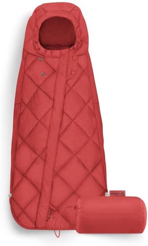 Baby Voetenzak - Baby Draagzak - Warmte Buiten - Waterafstotend - 75 cm - Rood