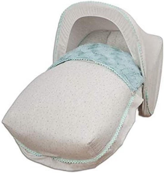Baby Voetenzak - Baby Slaapzak - Veilig Vervoer - Groep 0 Geschikt - 55 cm - Marineblauw