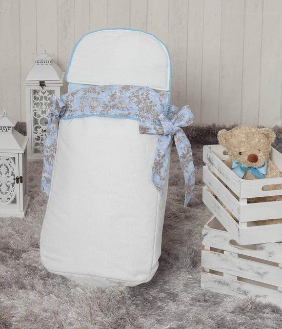Baby Voetenzak - Baby Sleep Sack - Warmte Bieden - Drie Toepassingen - 92 cm - Blauw
