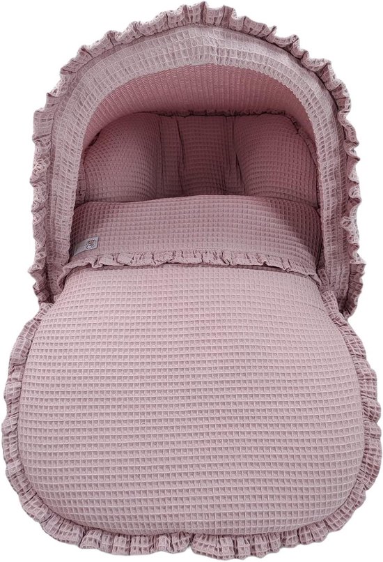 Baby Voetenzak - Buitenslaapzak - Baby Vervoeren - Afneembaar Dekje - Groep 0 - Roze