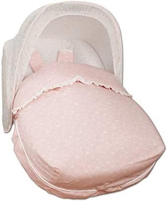 Baby voetenzak - Donszak baby - Kinderwagen comfort - Lente winter gebruik - Groep 0 - Zacht roze