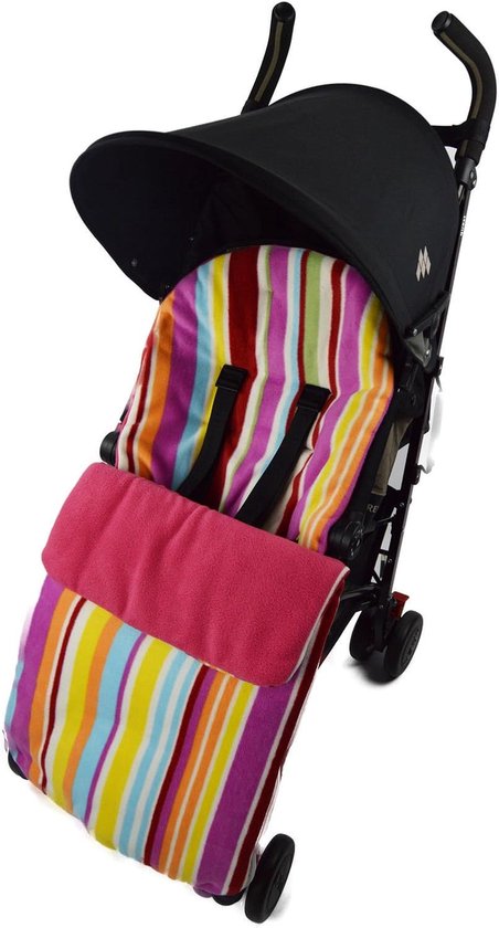 Baby Voetenzak - Kinderwagen Accessoire - Warmte Buiten - Wind Waterafstotend - 5 x 5 x 5 cm - Roze