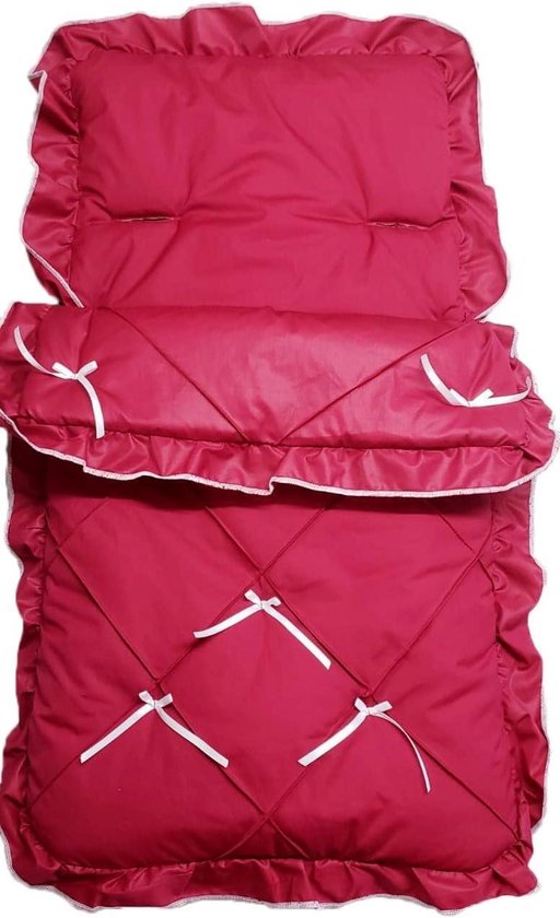 Baby Voetenzak - Kinderwagen Liner - Baby Comfort - Universele Pasvorm - 31 x 20 Inch - Rood