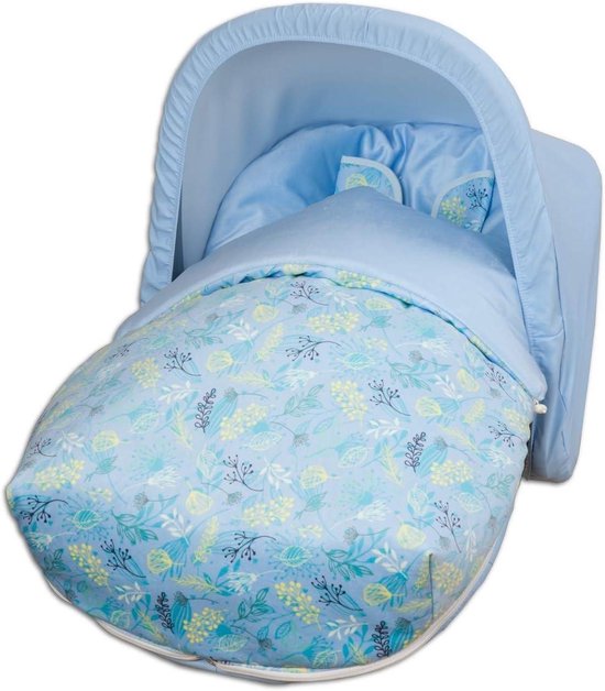 Baby Voetenzak - Kinderwagen Zak - Baby Warm Houden - Waterafstotende Stof - Universele Maat - Blauw