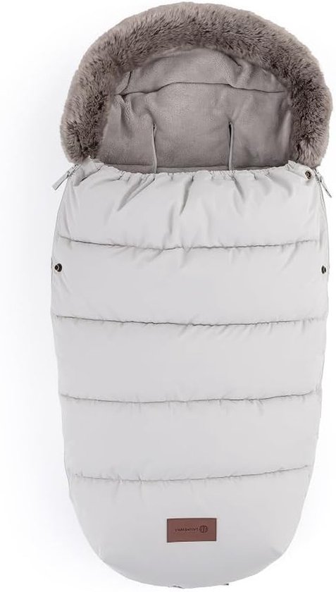 Baby voetenzak - Kinderwagen zak - Warmte buiten - 4-in-1 veelzijdig - 100 cm - Champagne