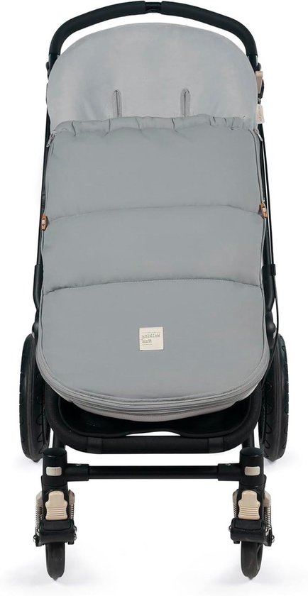 Baby Voetenzak - Kinderwagenhoes - Warmte Buiten - Gerecycled Katoen - 47 x 90 cm - Wolkvorm
