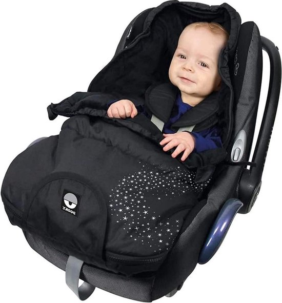 Baby Voetenzak - Slaapzak Kinderwagen - Warm Blijven - Waterdicht Winddicht - 70 x 40 cm - Zilver