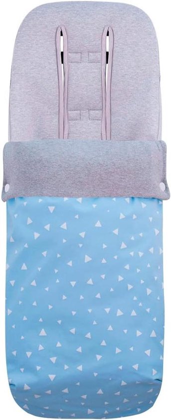Baby Voetenzak - Slaapzak Kinderwagen - Warm en Comfortabel - Waterafstotende Buitenkant - 33.79 x 32.79 x 10.7 cm - Blauw