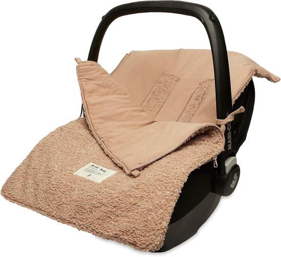 Baby Voetenzak - Teddy Zak - Warm Blijven - Universele Pasvorm - 82 x 42 cm - Biscuit