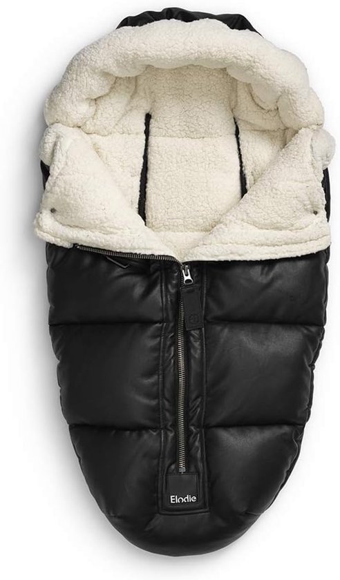 Baby Voetenzak - Thermo Slaapzak - Winterse Wandelingen - Wind- en Waterafstotend - Universele Pasvorm - Zwart
