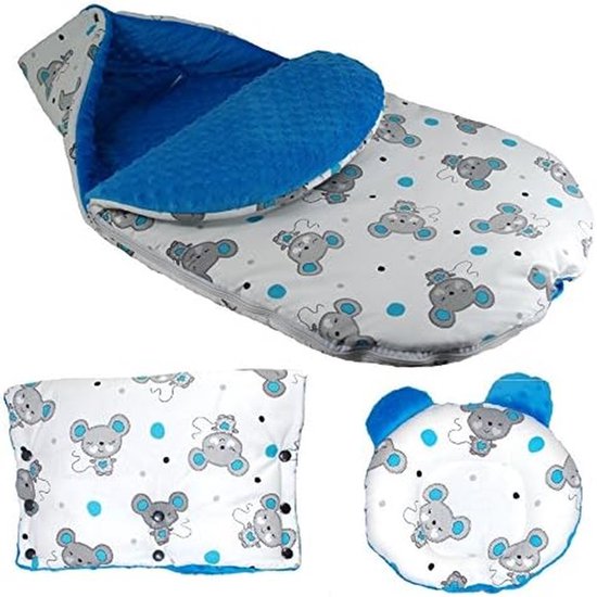 Baby voetenzak - Wandelwagen accessoire - Warm en droog - 3-in-1 ontwerp - XL 110x48 cm - Kleur 7
