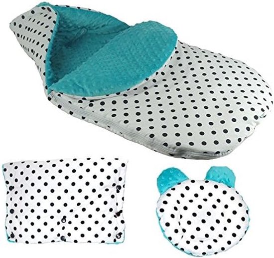 Baby Voetenzak - Wandelwagen Accessoires - Warm en Droog Blijven - 3-in-1 Ontwerp - 85x45 cm - Kleur 8