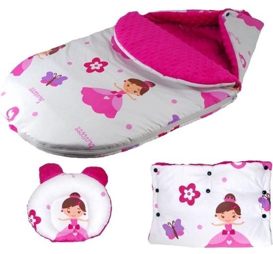 Baby Voetenzak - Wandelwageninzet Pramen - Baby Comfort - Afneembare Voorkant - 85x45 cm - Kleur 4