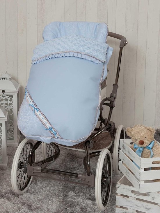 Baby Voetenzak - Wandelwagenzak Kinderwagenhoes - Baby Warm Houden - Afneembare Vulling - 92 x 52 cm - Roze