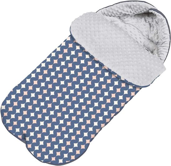 Baby voetenzak - Winter slaapzak - Bescherming kinderwagen - Water wind sneeuw - 85 cm - Welle Minky