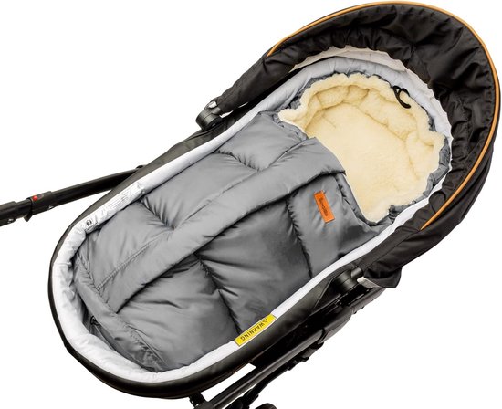 Baby Voetenzak - Winter slaapzak - Kinderwagen en reiswieg - Verstelbare lengte 80-100cm - 113 x 50 x 7 cm