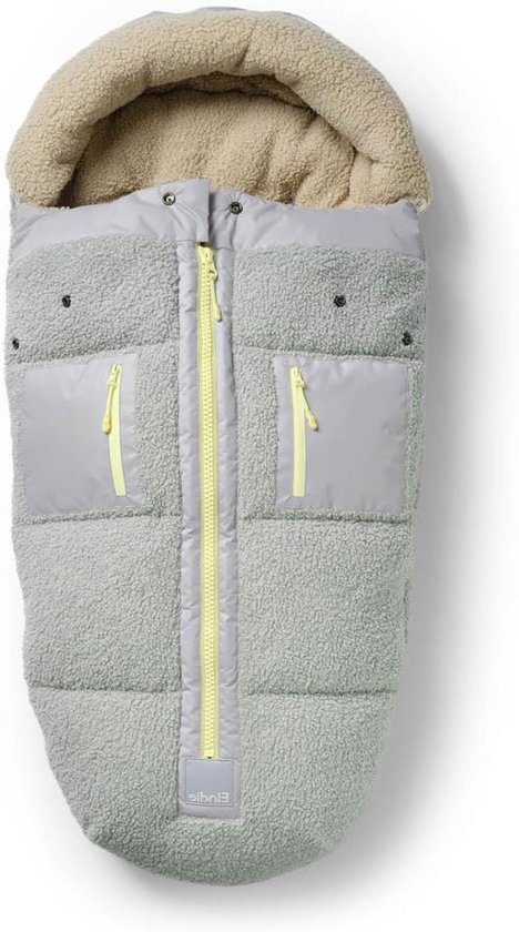 Baby Voetenzak - Winterzak Baby - Warm Blijven - Wind Waterbestendig - 95 cm - Groen