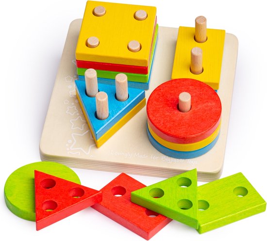 Baby vormenpuzzel - Green Toys van Green Toys