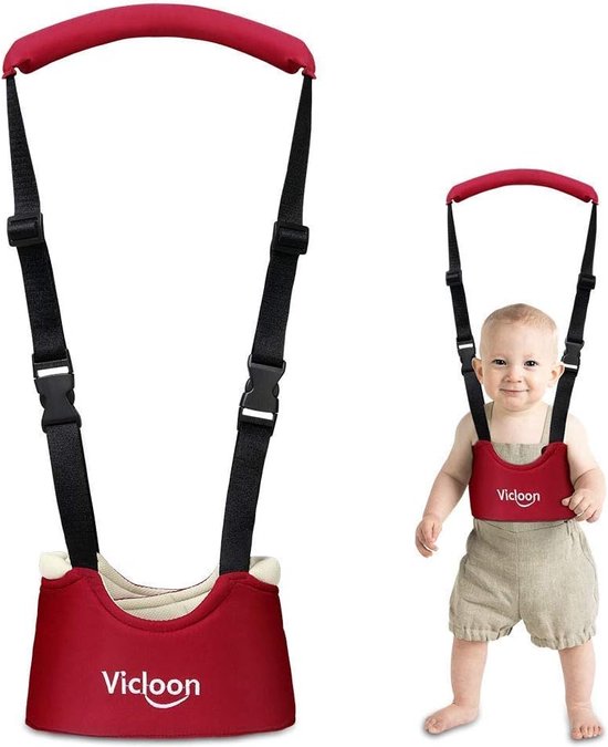 Baby Wandelen Harnas Handvat Verstelbare Peuter Wandelen Assistent Kind Hand Held Opstaan en Wandelen Leren Helper Baby Wandelen Riem Teugels Kids Veiligheid Harnas 7-24 Maand (Blauw) van Yimidear