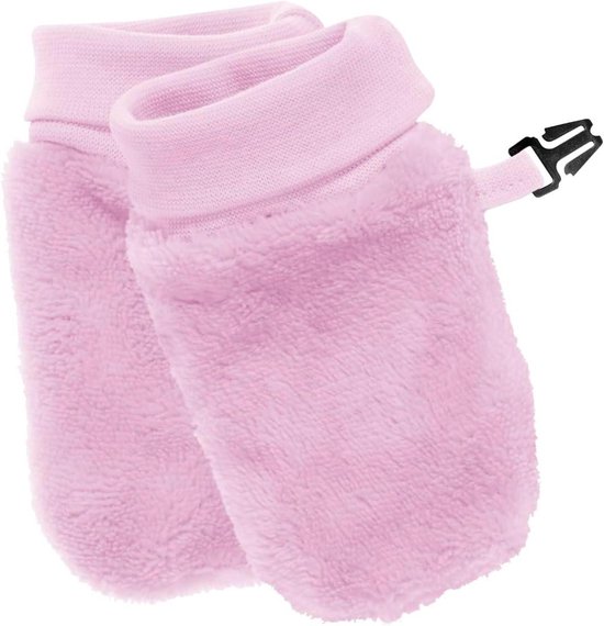 Baby Wantjes - Fleece Handjes - Warm Blijven - Zachte Fleece - 16 x 13 cm - Roze
