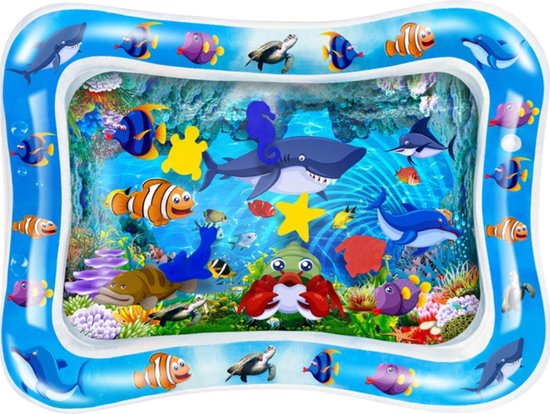 Baby Waterspeelmat - Watermat - Speelmat Kraamcadeau - Speelkleed Baby - Speelgoed - Ingepakt als cadeau van Aeqdo