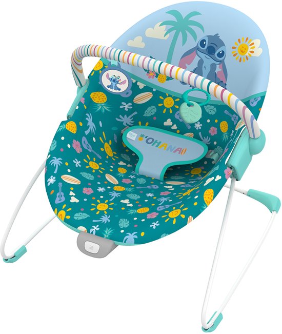 Baby wipstoel Stitch Ohana Paradise - Bright Starts - vanaf 0 maanden van Merkloos