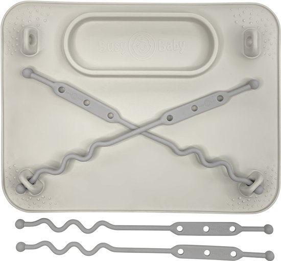 Baby zuignap placemat met 4 toy straps - Busy Baby - vanaf