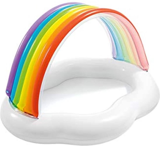 Baby Zwembad - Regenboogwolk - Intex Baby Zwembad