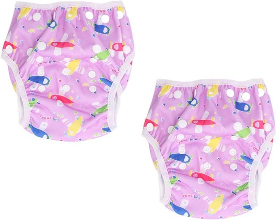 Baby Zwembroek - Zwemluier Herbruikbaar - Zwemles en Baden - Verstelbare Pasvorm - 0-2 Jaar - Niet gespecificeerd
