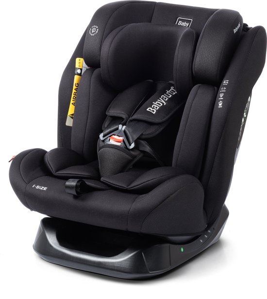 BabyAuto Lolo Autostoel | iSize | 40-150 cm | 0-12 jaar 0-36 kg | Groep 1 2 3 | Zwart Autostoeltje van Babyauto