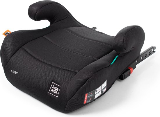 Babyauto Nauna | Stoelverhoger | Zitverhoger | Autozitje | Booster van 7 tot 12 Jaar | 22 tot 36 kg | Zwart van BabyAuto