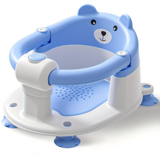 Babybadstoel Babydouchezitje Babybadzitje voor 6 maanden Antislip badzitje Babybadzitje met zuignappen Babydouchestoel Hulpmiddel bij het baden van de baby Babybadsteun Babydouchezitje Lichtgewicht babybadzitje Verstelbare badstandaard van Merkloos