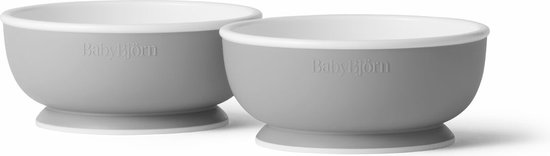 BabyBjörn Baby kommetje duopak - Grijs van Babybjörn